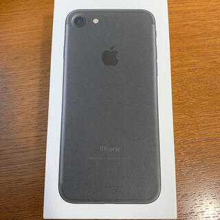 アップル(Apple)のiPhone7 docomo版  simフリー　ブラック(スマートフォン本体)