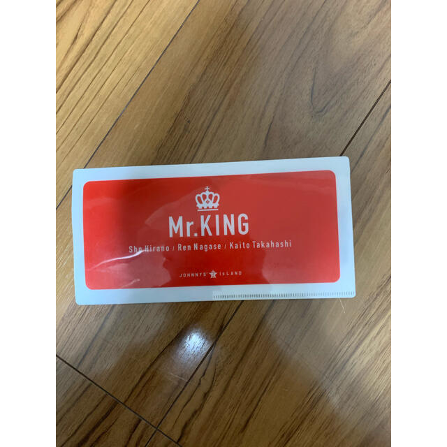 Johnny's(ジャニーズ)のジャニーズ　キンプリ　Mr.KING    チケットフォルダー エンタメ/ホビーのタレントグッズ(アイドルグッズ)の商品写真