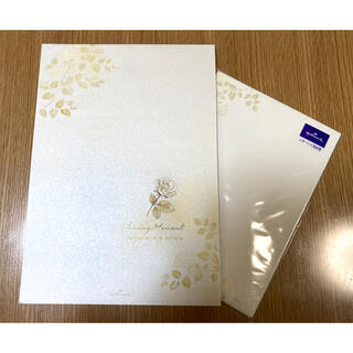 花嫁の手紙用　便箋セット(カード/レター/ラッピング)