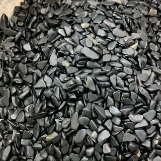 黒水晶 モリオン チベット 1kg さざれ石 浄化 破邪 魔除 タロット  新品(各種パーツ)