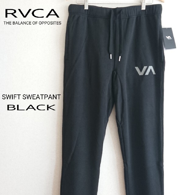 ＲＶＣＡ  [ SWIFT SWEATPANT：BLACK ]Mカラー