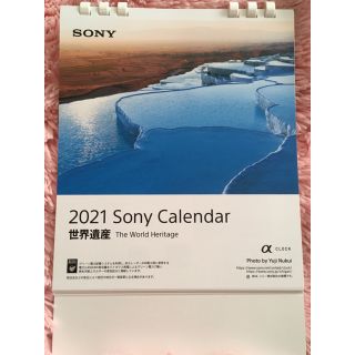 ソニー(SONY)のSONY ソニー　2021 卓上　カレンダー(カレンダー/スケジュール)