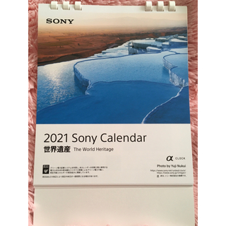 ソニー(SONY)のSONY ソニー　2021 卓上　カレンダー(カレンダー/スケジュール)