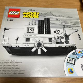 レゴ(Lego)のLEGO レゴ　21317 蒸気船ウィリー　ディズニー(知育玩具)