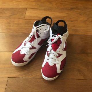 ナイキ(NIKE)のNIKE AIR JORDAN 6 CARMINE 26cm(スニーカー)