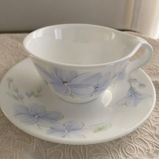 コレール(CORELLE)のCORELLE ティーカップ5客セット【ブルー花柄】(食器)