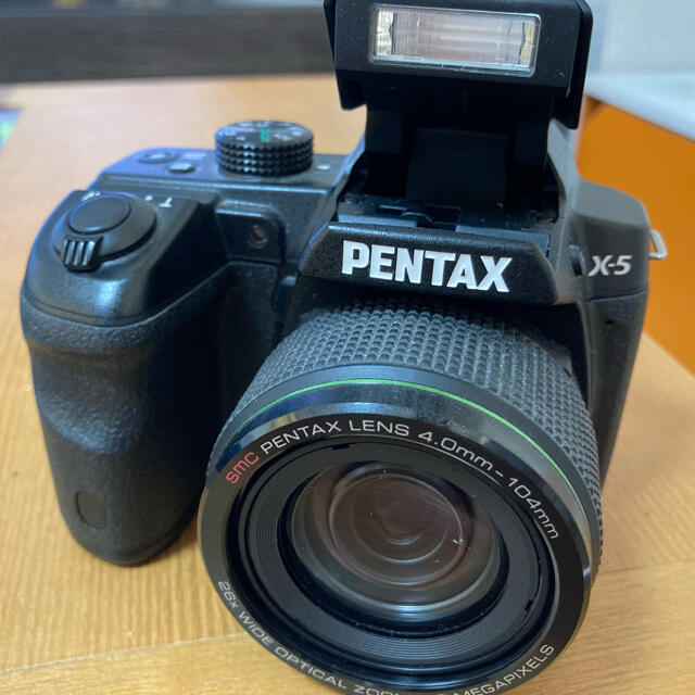 PENTAX(ペンタックス)の●PENTAX X-5 クラシックブラック●  スマホ/家電/カメラのカメラ(コンパクトデジタルカメラ)の商品写真