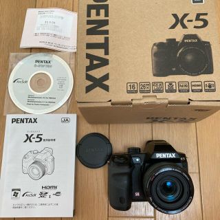 ペンタックス(PENTAX)の●PENTAX X-5 クラシックブラック● (コンパクトデジタルカメラ)