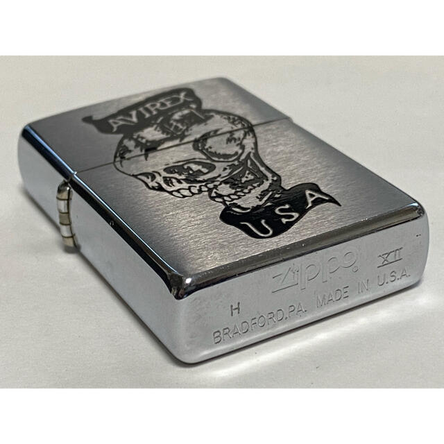 Zippo/ライター/AVIREX/ミリタリー/1996年/ビンテージ/シルバー Zippo/ライター/AVIREX/ミリタリー/1996年/ビンテージ/シルバー
