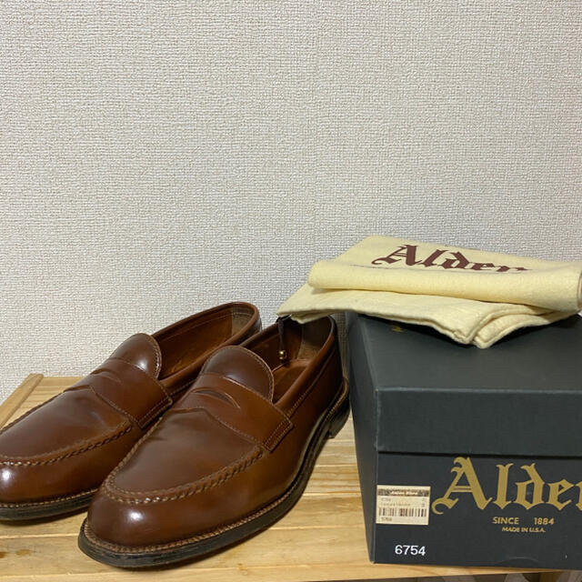 【美品】ラベロコードバン オールデン ローファー alden