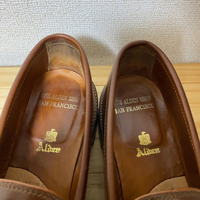 【美品】ラベロコードバン オールデン ローファー alden