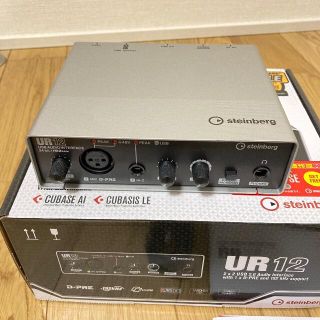 USBオーディオインターフェイス steinberg UR12(その他)