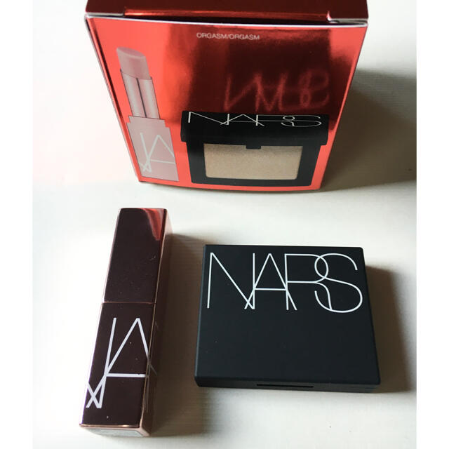 NARS(ナーズ)の【N*A..Zdravi！様専用】NARS ミニオーガズム　リップ＆ハイライター コスメ/美容のキット/セット(コフレ/メイクアップセット)の商品写真