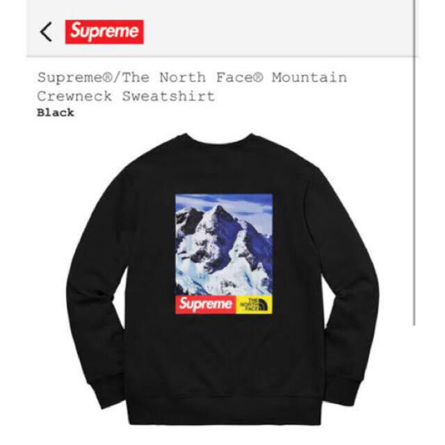 Supreme The North Face Mountain Crewneck