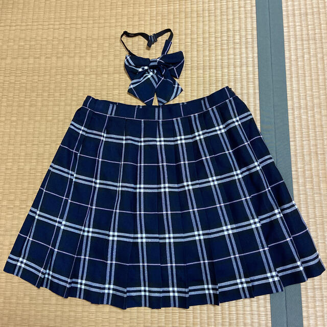 165センチサイズ　ブレザー・スカート・リボン3点セット キッズ/ベビー/マタニティのキッズ服女の子用(90cm~)(ドレス/フォーマル)の商品写真