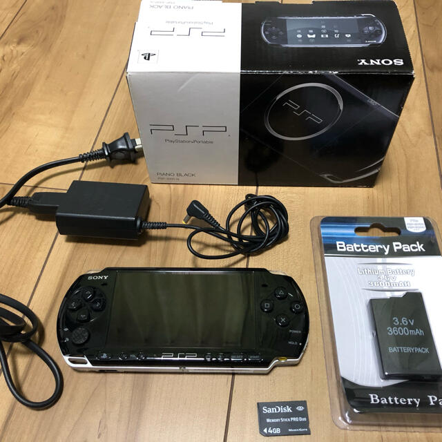 1/12まで限定　PSP-3000 フルセット　バッテリー新品