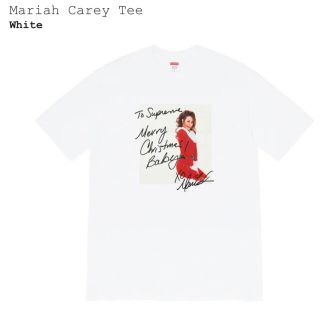 シュプリーム(Supreme)のSUPREME Mariah Carey Tee ホワイト　マライア L(Tシャツ/カットソー(半袖/袖なし))