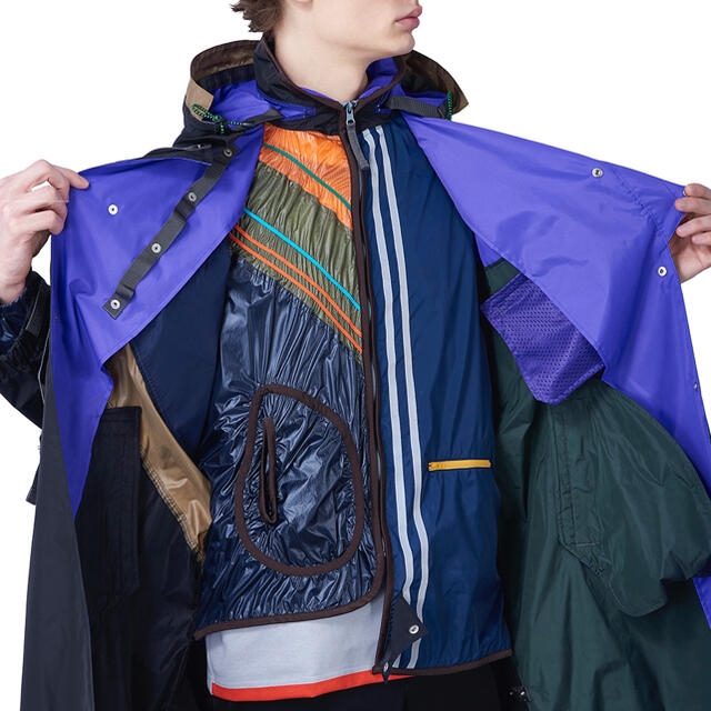 kolor - kolor 2019ss リミテッドコレクション トレンチコートの kolor - kolor 2019ss リミテッドコレクション トレンチコートの