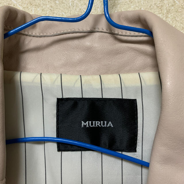 MURUA 羊革ライダースジャケット