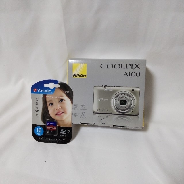 Nikon - Nikon COOLPIX A100 新品未開封 SDカード16GB付の通販 by currycurry's shop｜ニコン