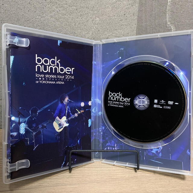 BACK NUMBER(バックナンバー)の“love　stories　tour　2014～横浜ラブストーリー2～” DVD エンタメ/ホビーのDVD/ブルーレイ(ミュージック)の商品写真