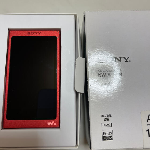 SONY ウォークマン Aシリーズ NW-A35HN(R) 16GB