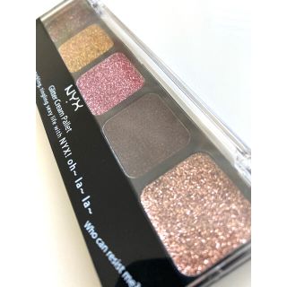 エヌワイエックス(NYX)の新品未使用★NYX5色グリッタークリームパレットGCP09(アイシャドウ)