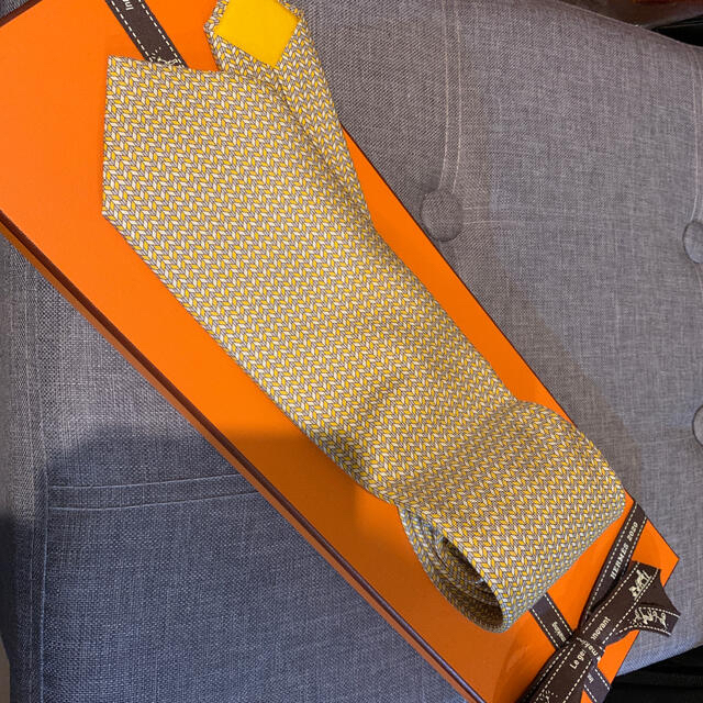 新品未使用】HERMES ネクタイ 新品未使用】HERMES ネクタイ