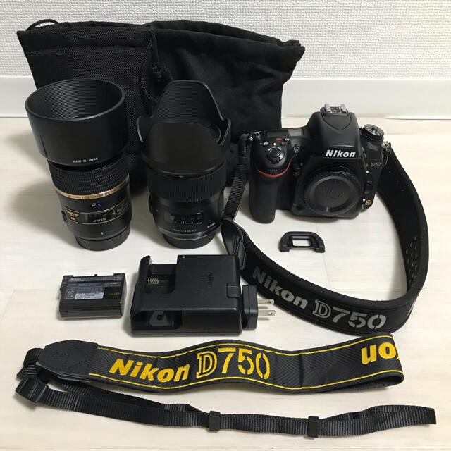 NIKON D750 単焦点レンズ2本セットデジタル一眼