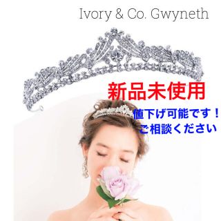 ヴェラウォン(Vera Wang)の値下げ可！新品Ivory&Co. Gwyneth ティアラ　箱付き　(その他)