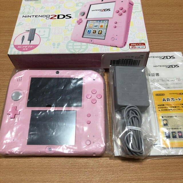 ニンテンドー2DS(ニンテンドー2DS)のNintendo  ニンテンドー 2DS 本体 ピンク エンタメ/ホビーのゲームソフト/ゲーム機本体(携帯用ゲーム機本体)の商品写真