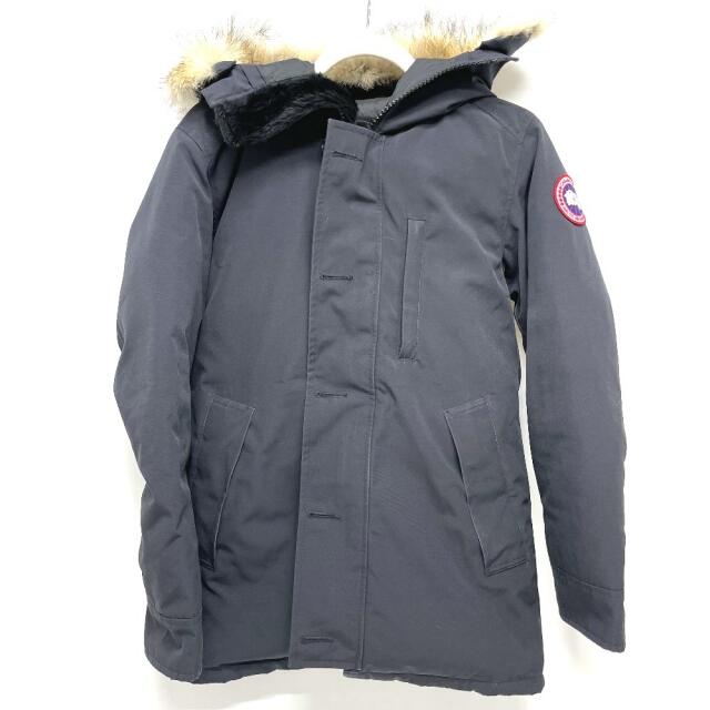 CANADA GOOSE(カナダグース)のカナダグース ダウン ジャケット 3438JM ファーフード付き ネイビー レディースのジャケット/アウター(ダウンジャケット)の商品写真