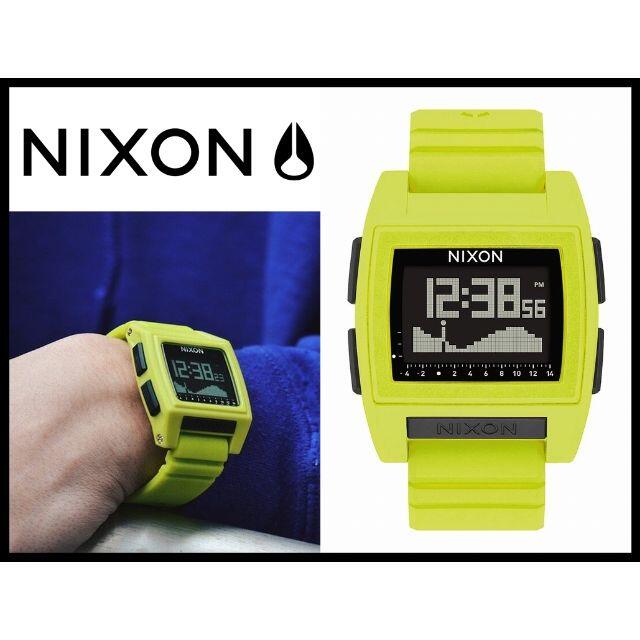 新品 ニクソン ベースタイドプロ A1212-536-00 ライム 腕時計 ③