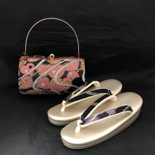 草履バッグ セット (新品) #787 振袖　成人式　着物　結婚式(下駄/草履)