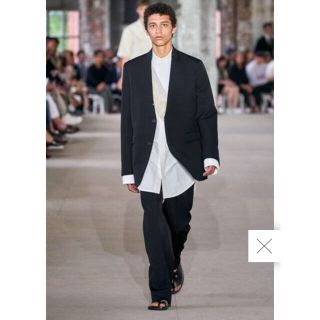 ジルサンダー(Jil Sander)の限定値下　20ss ジルサンダー　jil sander  ノーカラージャケット(テーラードジャケット)