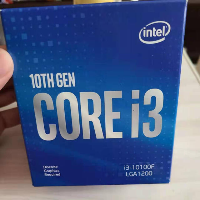 Intel Core i3 10100fPCパーツ