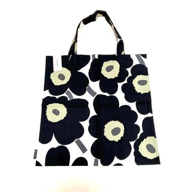 marimekko(マリメッコ)のマリメッコトート　ウニッコ　ブラック レディースのバッグ(トートバッグ)の商品写真