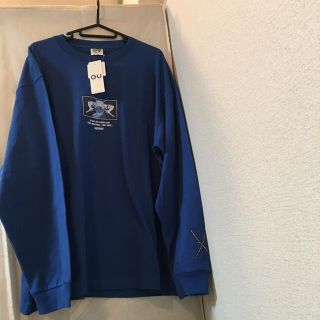 ジーユー(GU)のGU ジーユー　鬼滅の刃　メンズ　コットン　ビックT （長袖）(Tシャツ/カットソー(七分/長袖))