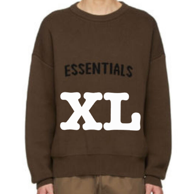 FOG essentials セーター　ニット　ブラウン　BROWN XLサイズ