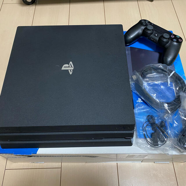 PS4  PRO  1TB   保証延長有り　CUH7200  ブラック　本体