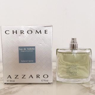 アザロ(AZZARO)の美品　クローム オーデトワレ CHROME AZZARO 50ml(ユニセックス)