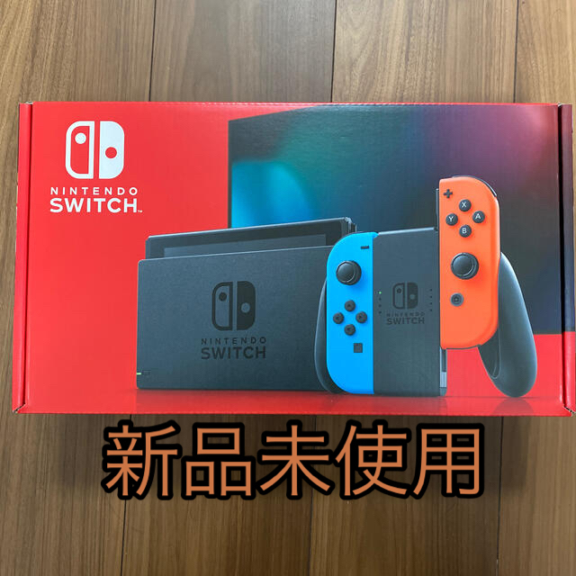 Nintendo Switch(ニンテンドースイッチ)のNintendo Switch JOY-CON(L) ネオンブルー/(R) ネオ エンタメ/ホビーのゲームソフト/ゲーム機本体(家庭用ゲーム機本体)の商品写真