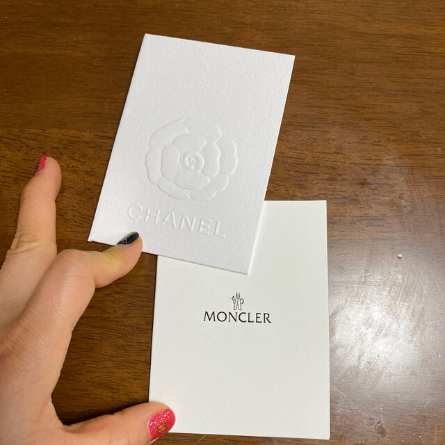 MONCLER(モンクレール)のシャネルとモンクのレシート入れ レディースのバッグ(ショップ袋)の商品写真