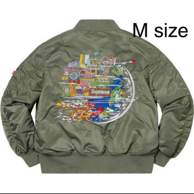 supreme globe ma1 サイズＭ