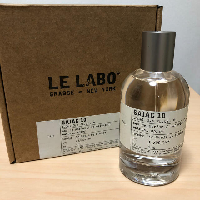 ユニセックスLE LABO ルラボ　香水 GAIAC 10  100ml