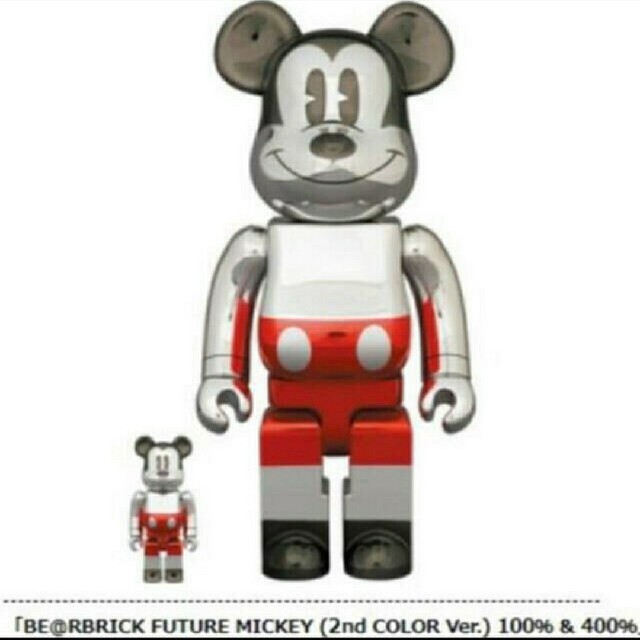 フィギュアBE@RBRICK FUTURE MICKEY (2nd COLOR Ver.)