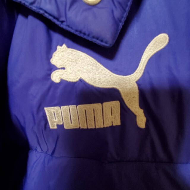 PUMA(プーマ)のダウンコート ジャケット ロング PUMA ブルー メンズ メンズのジャケット/アウター(ダウンジャケット)の商品写真