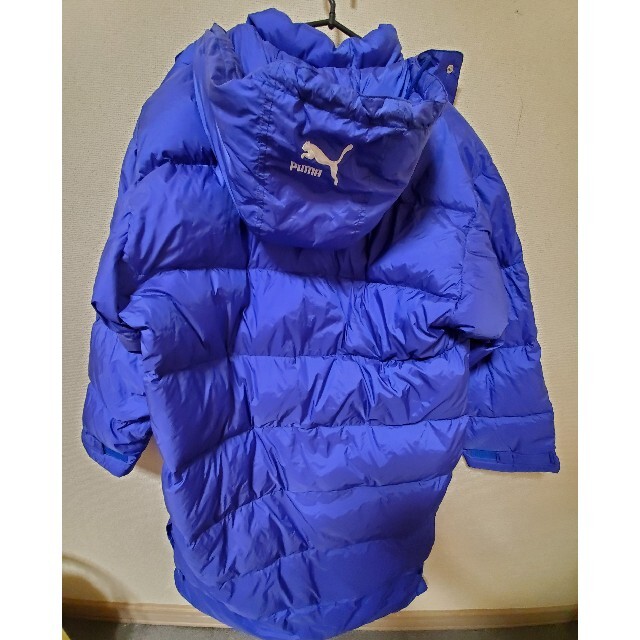 PUMA(プーマ)のダウンコート ジャケット ロング PUMA ブルー メンズ メンズのジャケット/アウター(ダウンジャケット)の商品写真