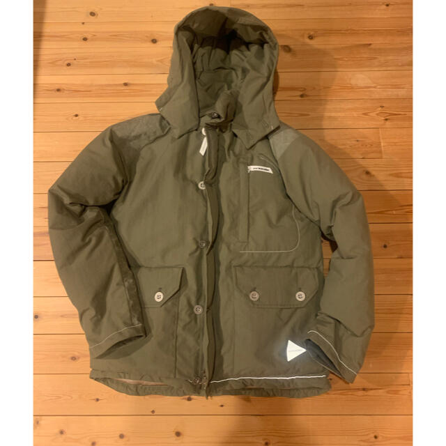 アンド ワンダー タフダウンジャケット サイズ3 men's L | フリマアプリ ラクマ