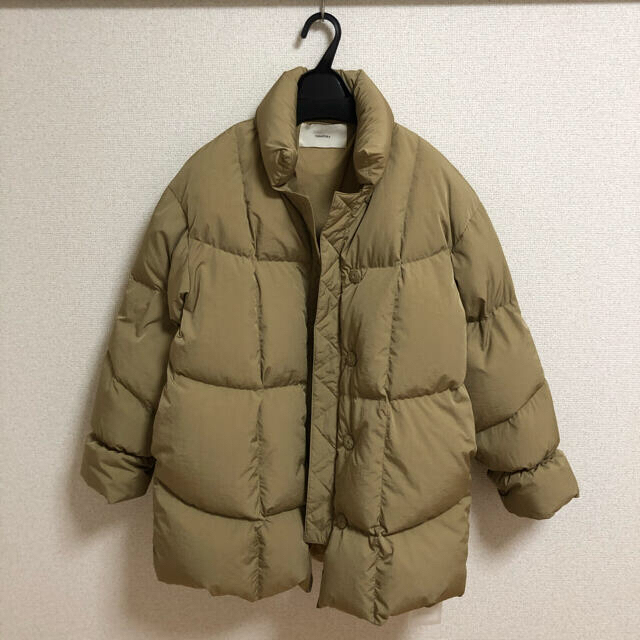 ベージュサイズ限定値下げ！TODAYFUL  Standcollar Down Jacket